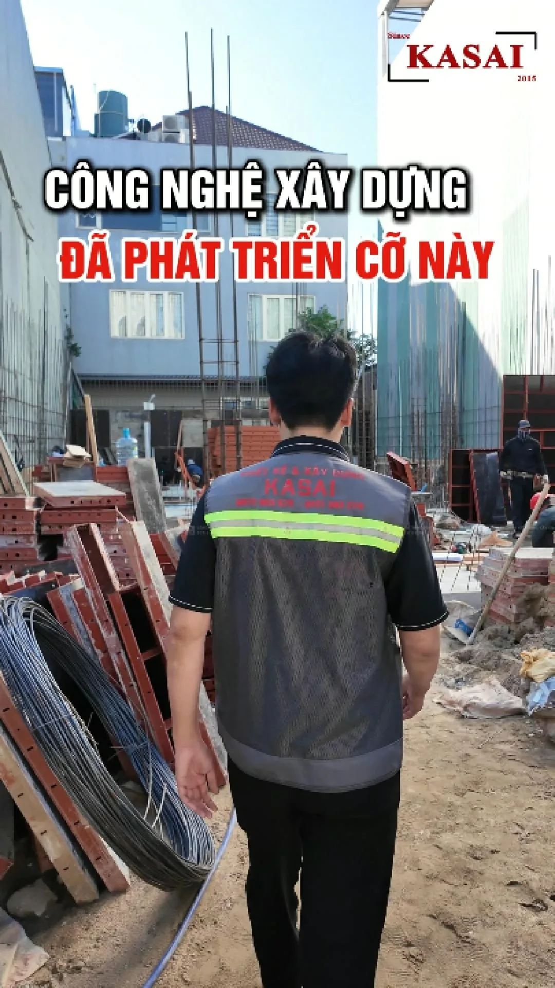 Ảnh bìa công trường từ video công nghệ KASAI
